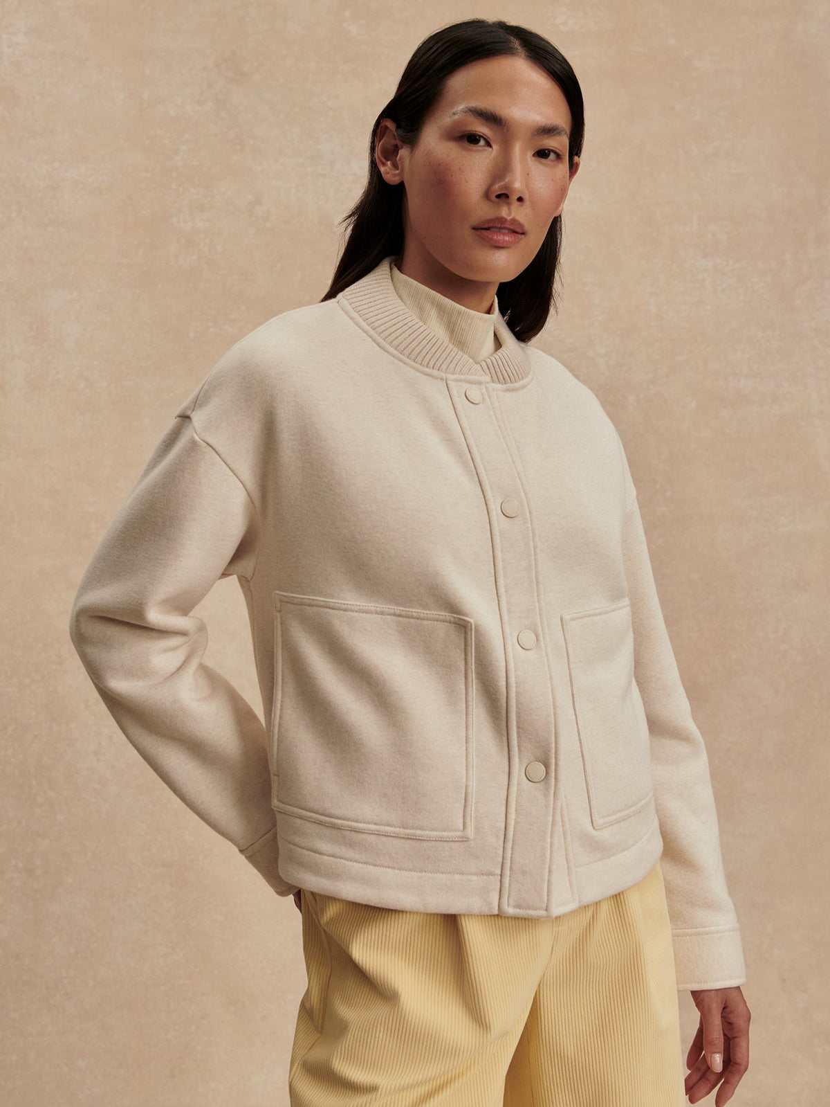 Khai Cropped Jacket | Varley Premium