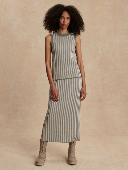 Farida Rib Tank | Varley Featured