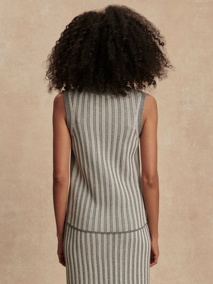 Farida Rib Tank | Varley Featured