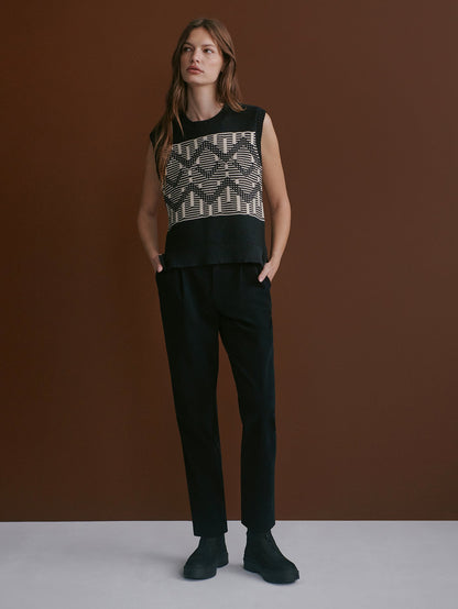 Oline Fairisle Knit Vest | Varley Customer Favorite