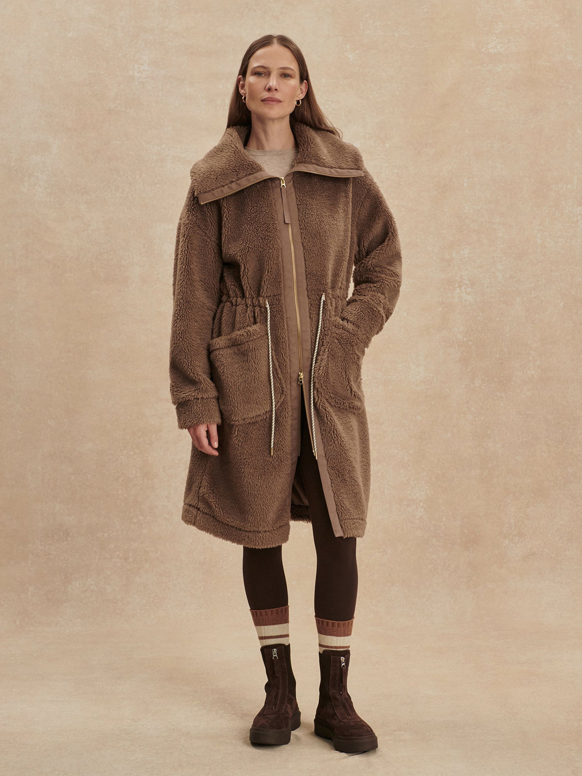 Logan Sherpa Coat | Varley Hot Sale
