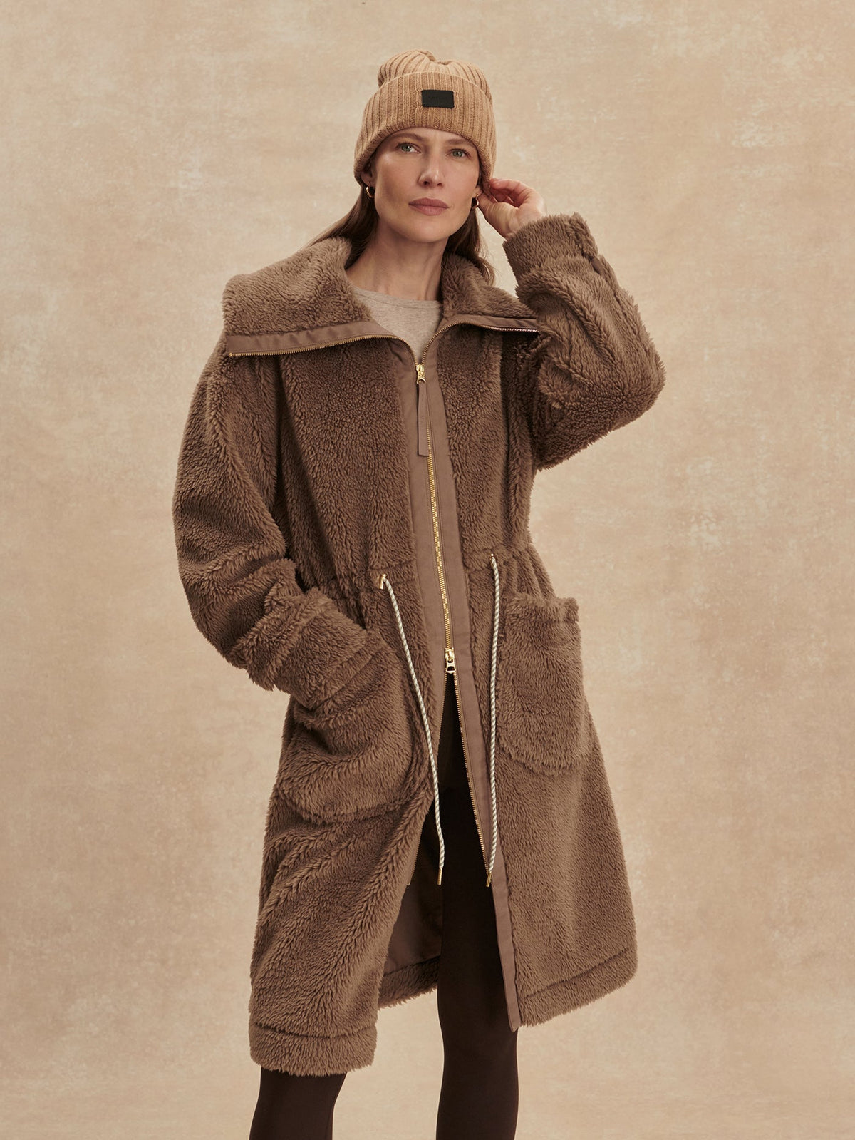 Logan Sherpa Coat | Varley Hot Sale