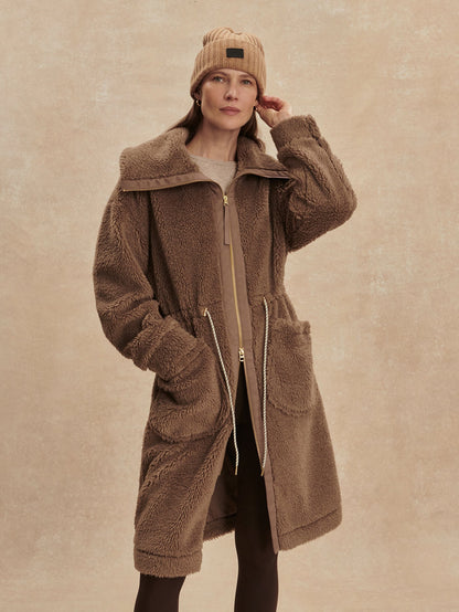 Logan Sherpa Coat | Varley Hot Sale