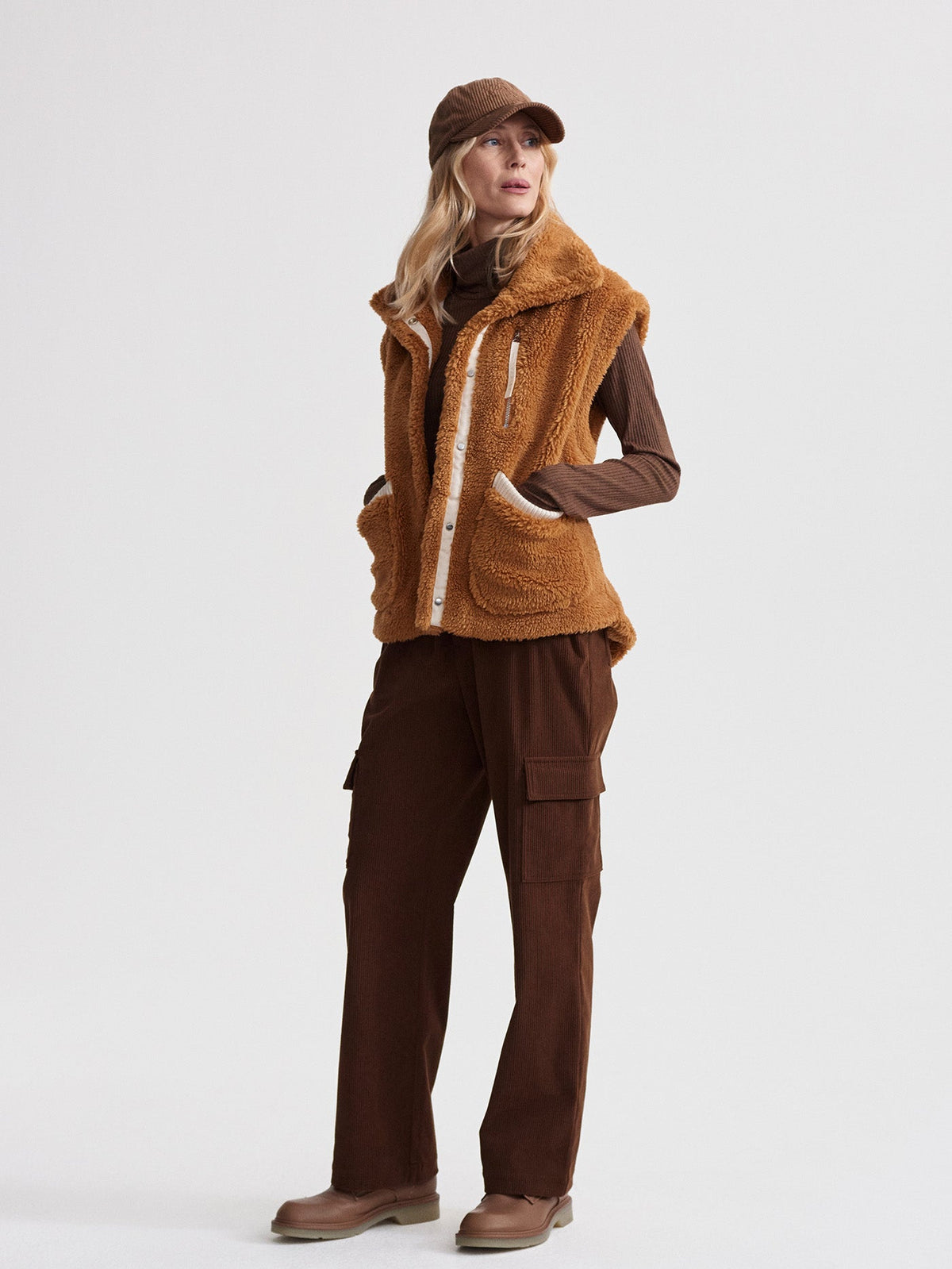 Balter Relaxed Sherpa Gilet | Varley Classic