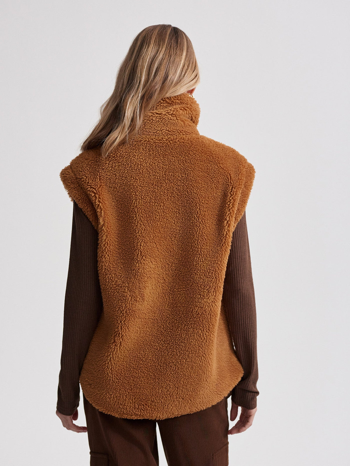 Balter Relaxed Sherpa Gilet | Varley Classic