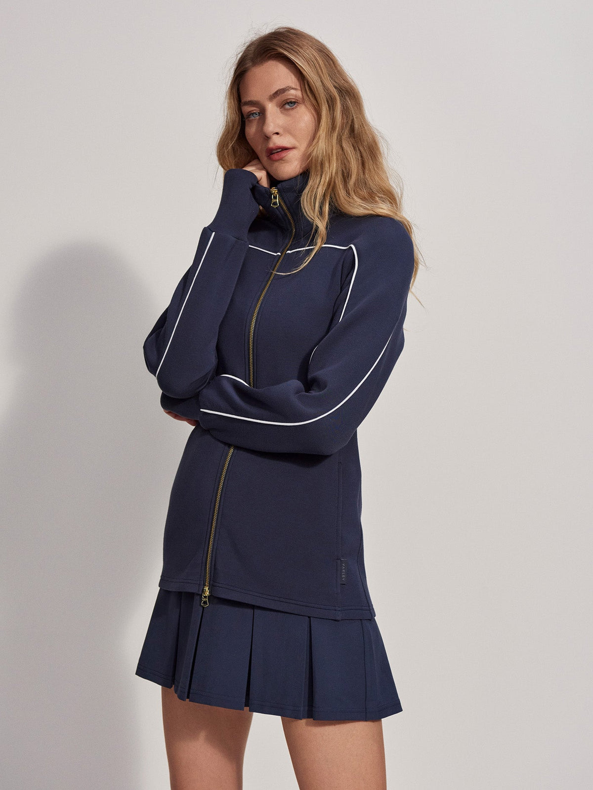 Palmdale Zip-Through Active Sweatshirt | VARLEY US | Varley Premium