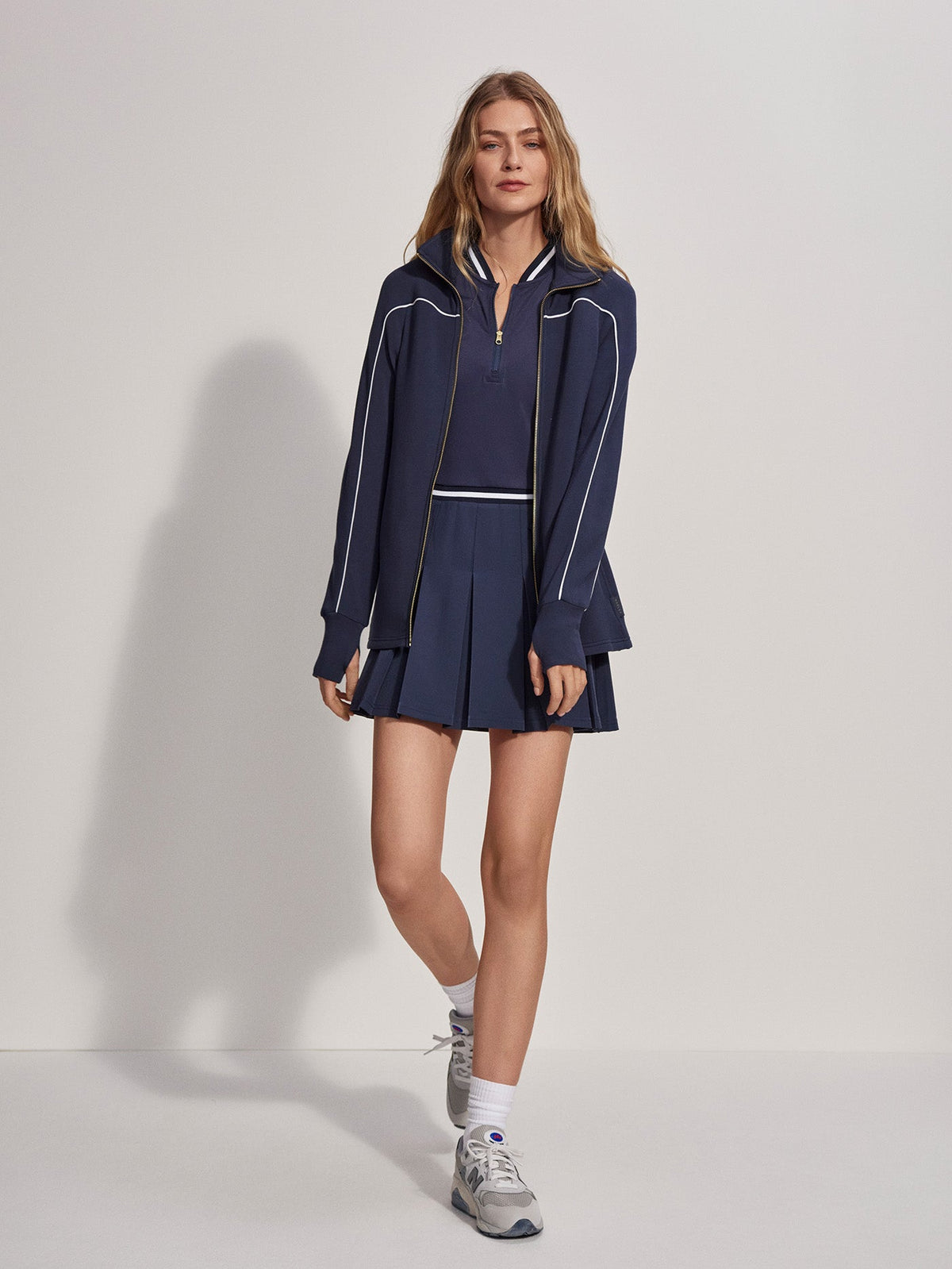 Palmdale Zip-Through Active Sweatshirt | VARLEY US | Varley Premium