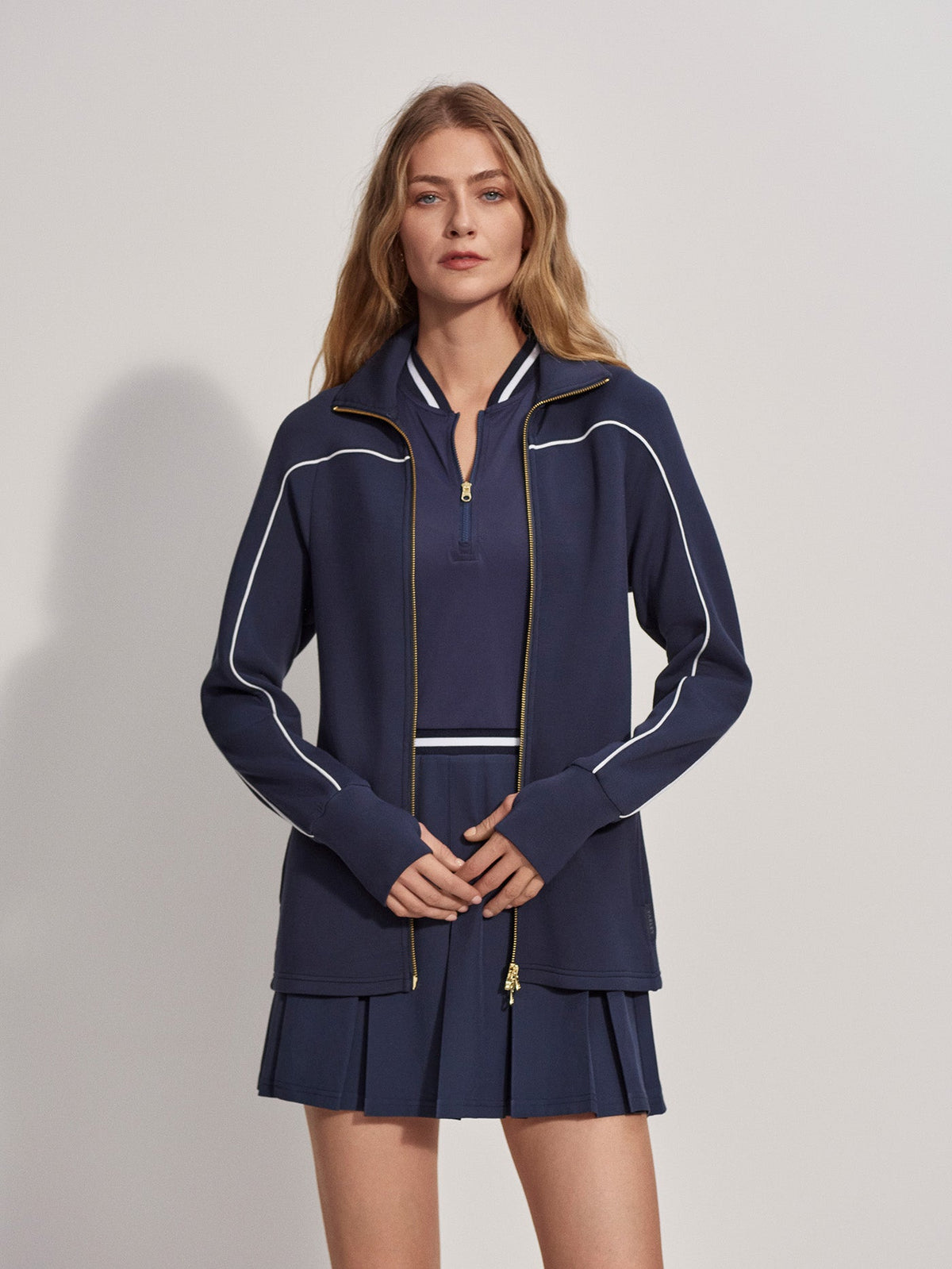 Palmdale Zip-Through Active Sweatshirt | VARLEY US | Varley Premium