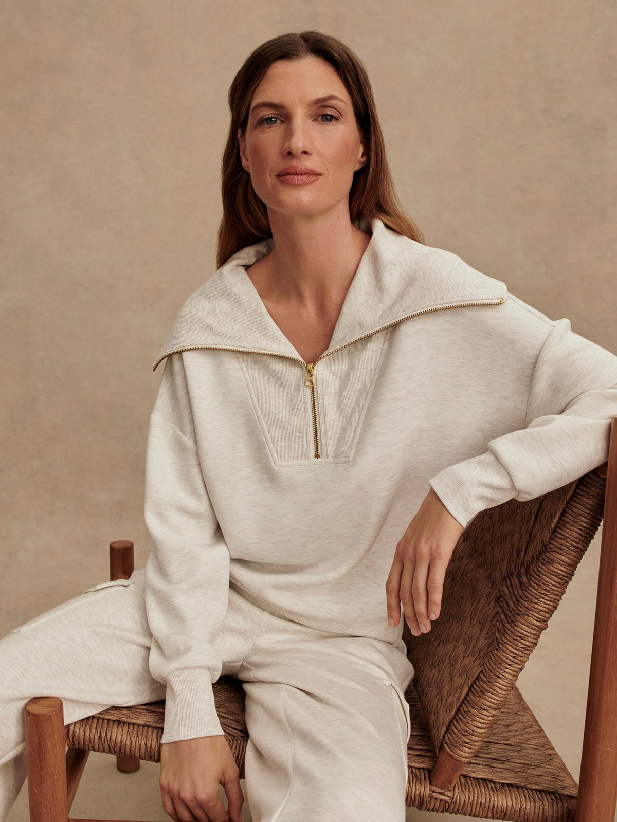 Catherine Half Zip Sweat | Varley Sale