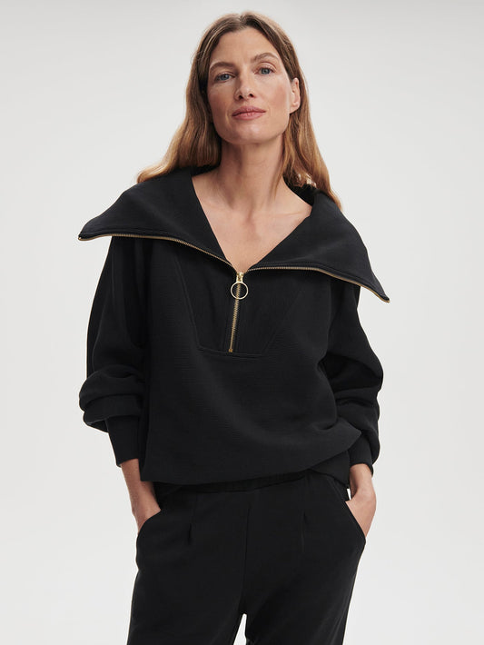 Vine Pullover | Ottoman Rib Half-Zip Pullover | Varley Hot Sale