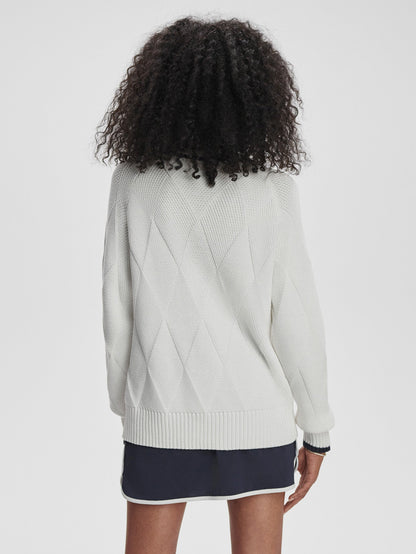 Ray Diamond V-Neck Knit | Varley Trusted