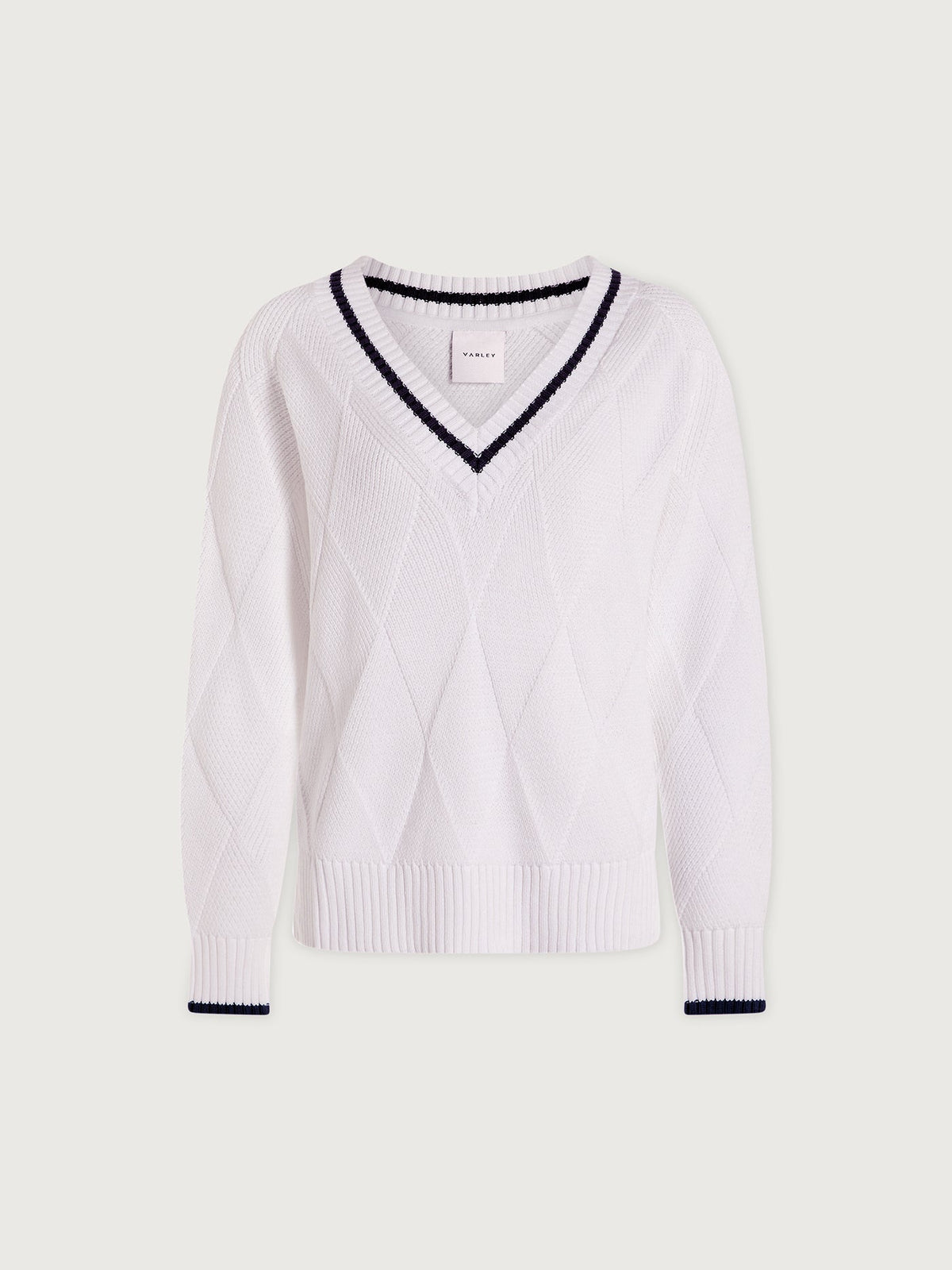 Ray Diamond V-Neck Knit | Varley Trusted