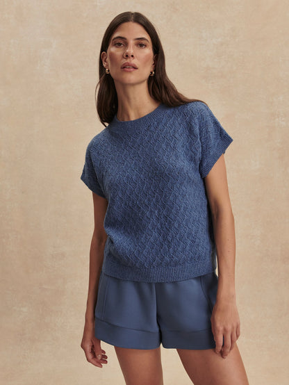 Manae Pointelle Knit Top | Varley Special Offer
