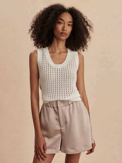 Ferns Open Knit Tank | Varley Recommended