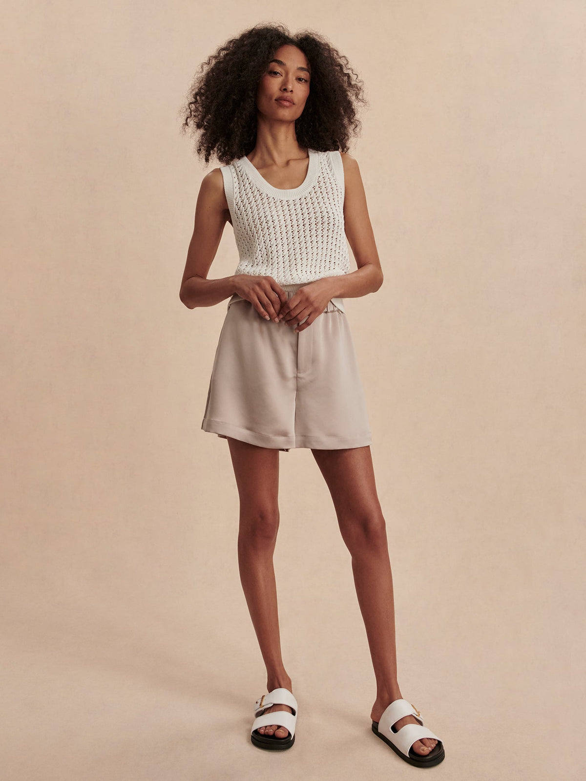 Ferns Open Knit Tank | Varley Recommended