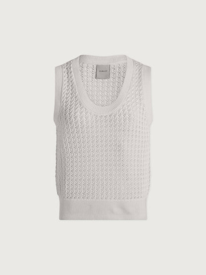 Ferns Open Knit Tank | Varley Recommended