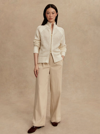 Mandy Boucle Knit Jacket | Varley Latest