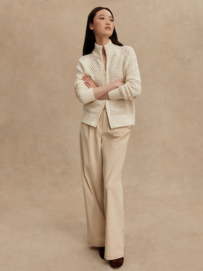 Mandy Boucle Knit Jacket | Varley Latest