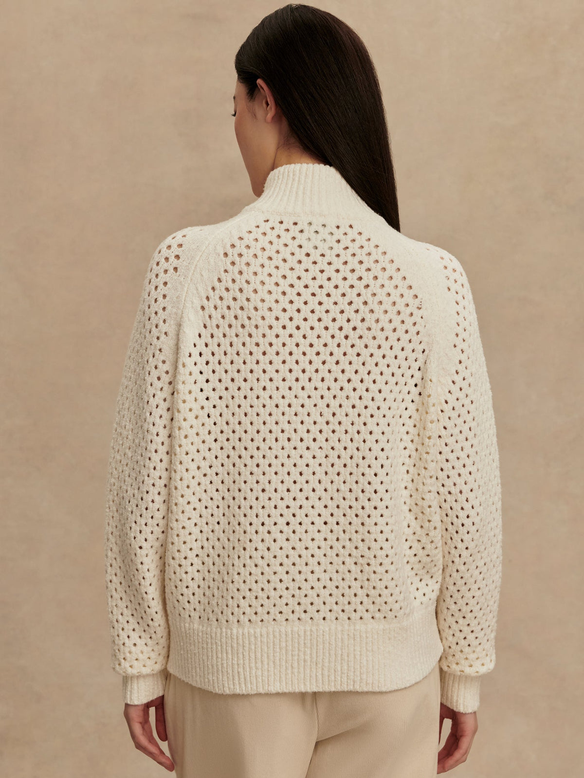 Mandy Boucle Knit Jacket | Varley Latest