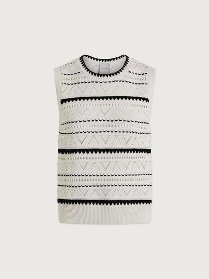 Athena Pointelle Knit Vest | Varley Popular