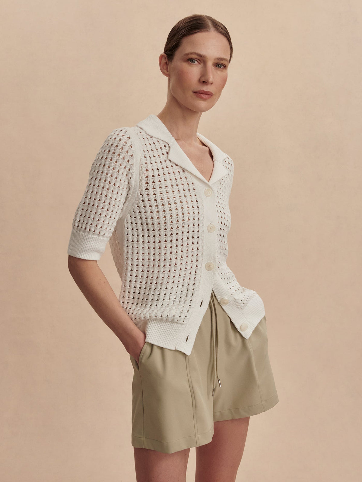 Ellie Knit Shirt | Varley Exclusive
