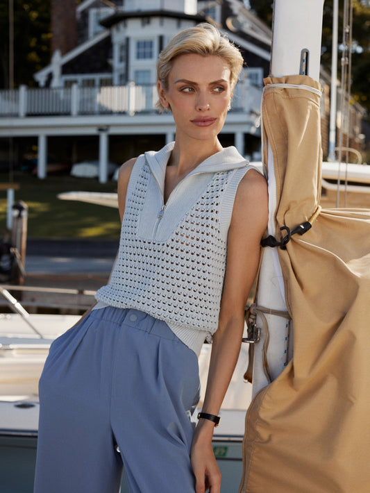 Bains Half-Zip Tank | VARLEY US | Varley Value