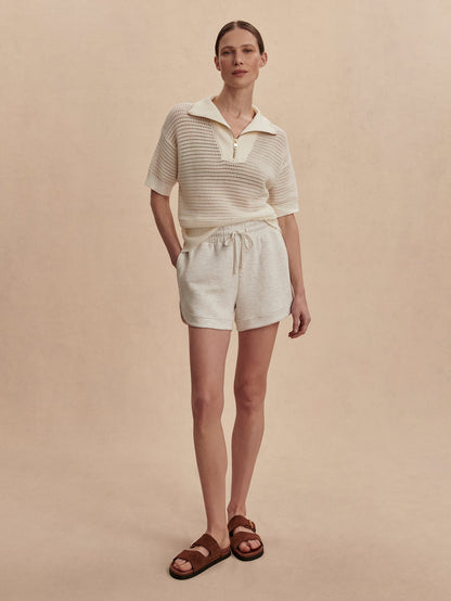 Nali Half Zip Knit Top | Varley Trending