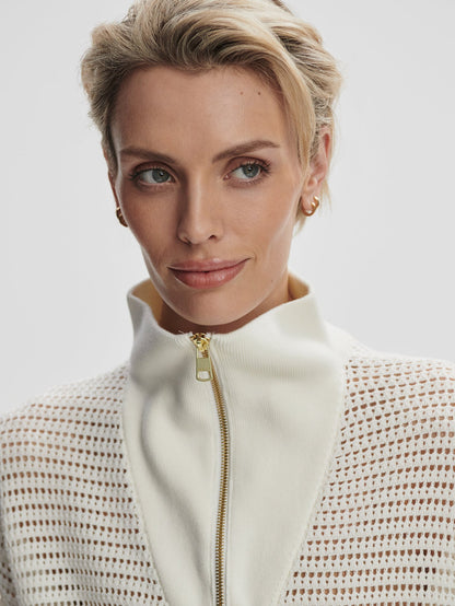 Nali Half Zip Knit Top | Varley Trending