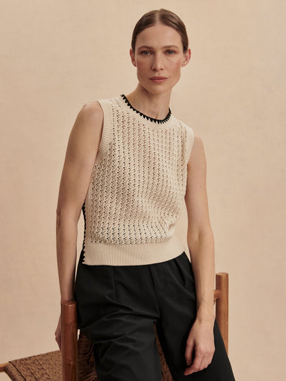 Delaney Knit Vest | VARLEY US | Varley Special Offer