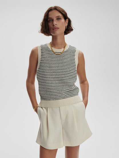 Knowles Textured Knit Vest | Varley Signature