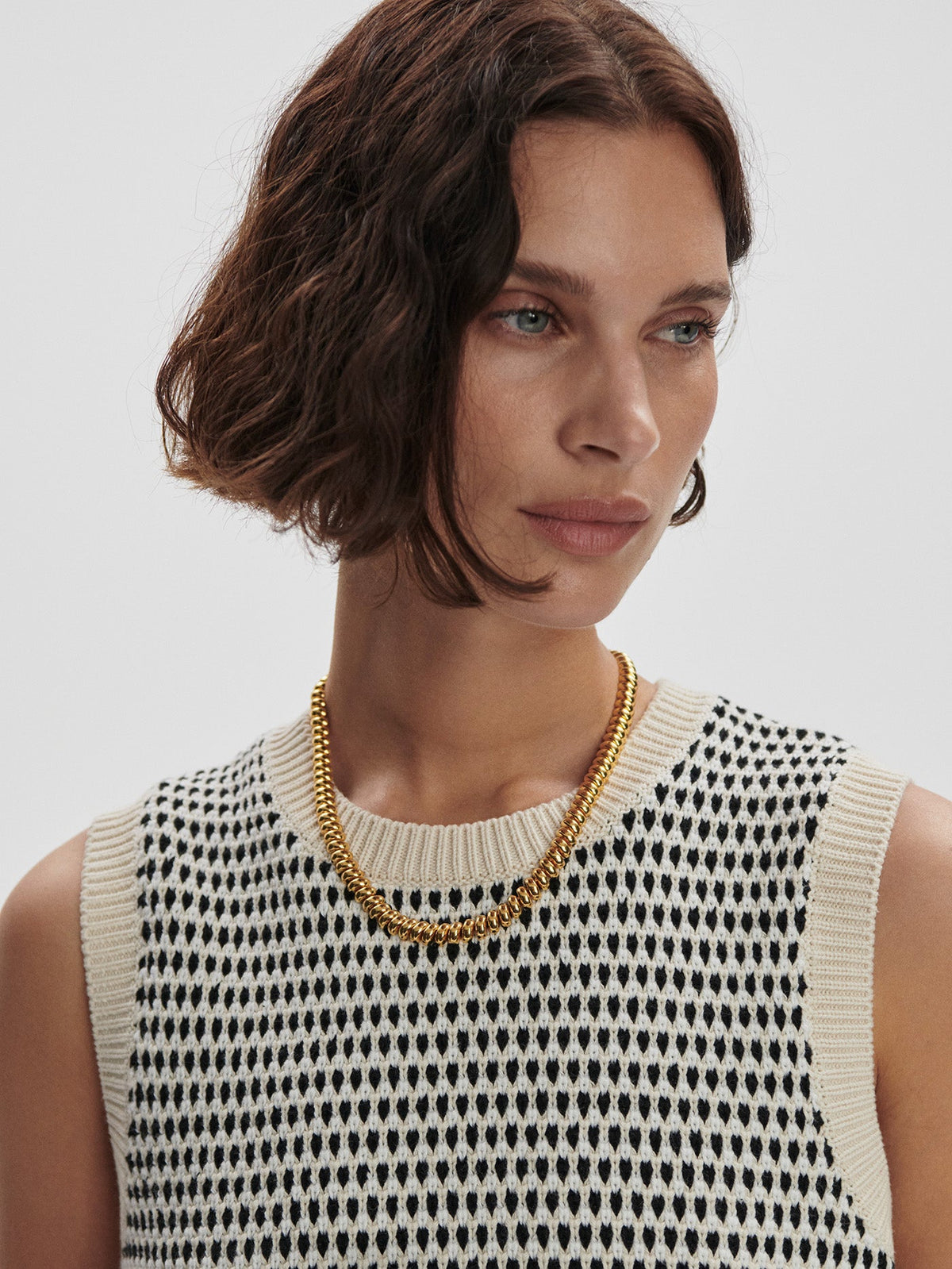 Knowles Textured Knit Vest | Varley Signature