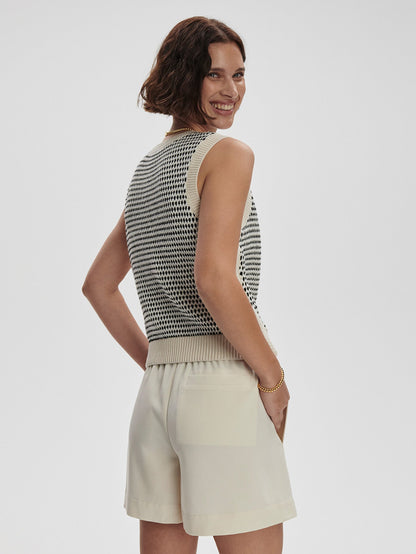 Knowles Textured Knit Vest | Varley Signature