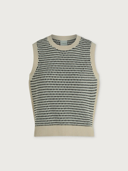 Knowles Textured Knit Vest | Varley Signature