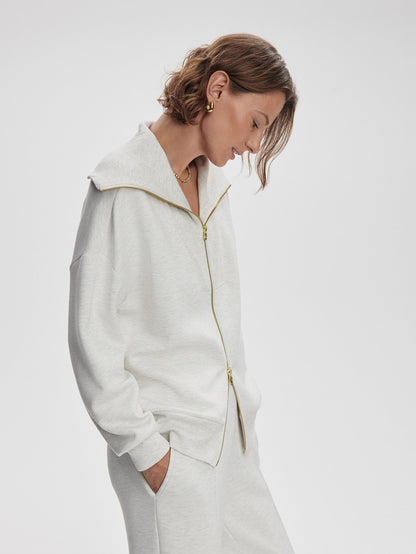 Halley Zip Through Sweat | Varley Featured