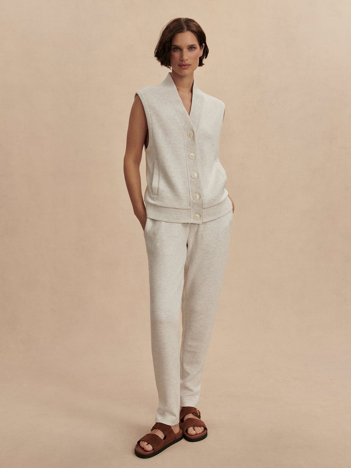 Vicky Button Gilet | Varley New