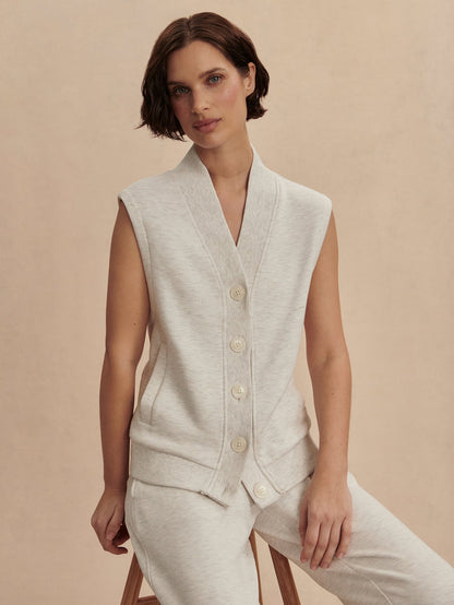 Vicky Button Gilet | Varley New
