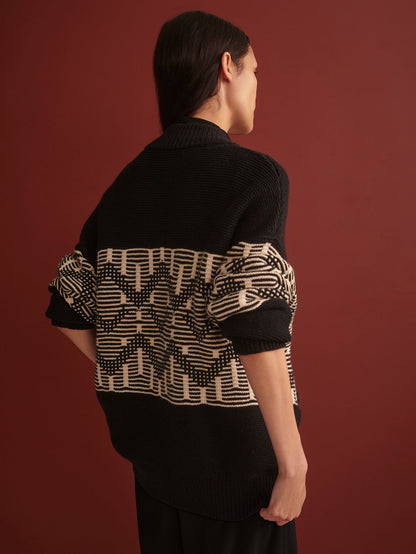 Linnea Fairisle Knit Jacket | Varley Hot Sale