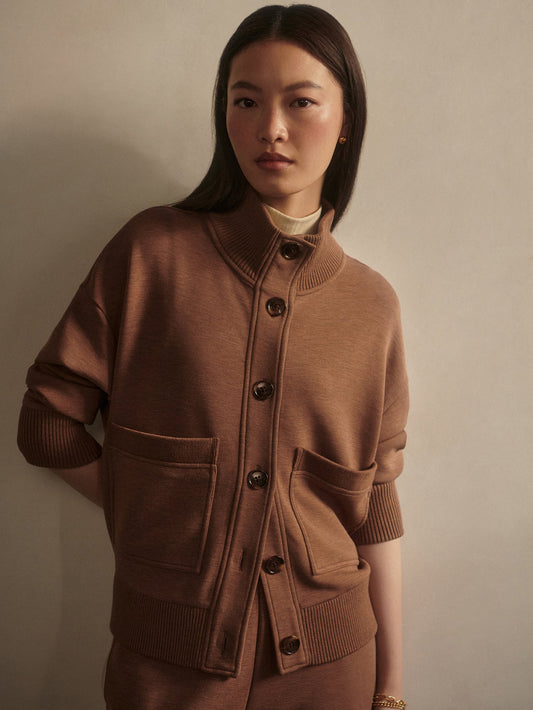Sabrina Button Through Sweat | Varley Discount