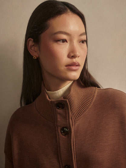 Sabrina Button Through Sweat | Varley Discount