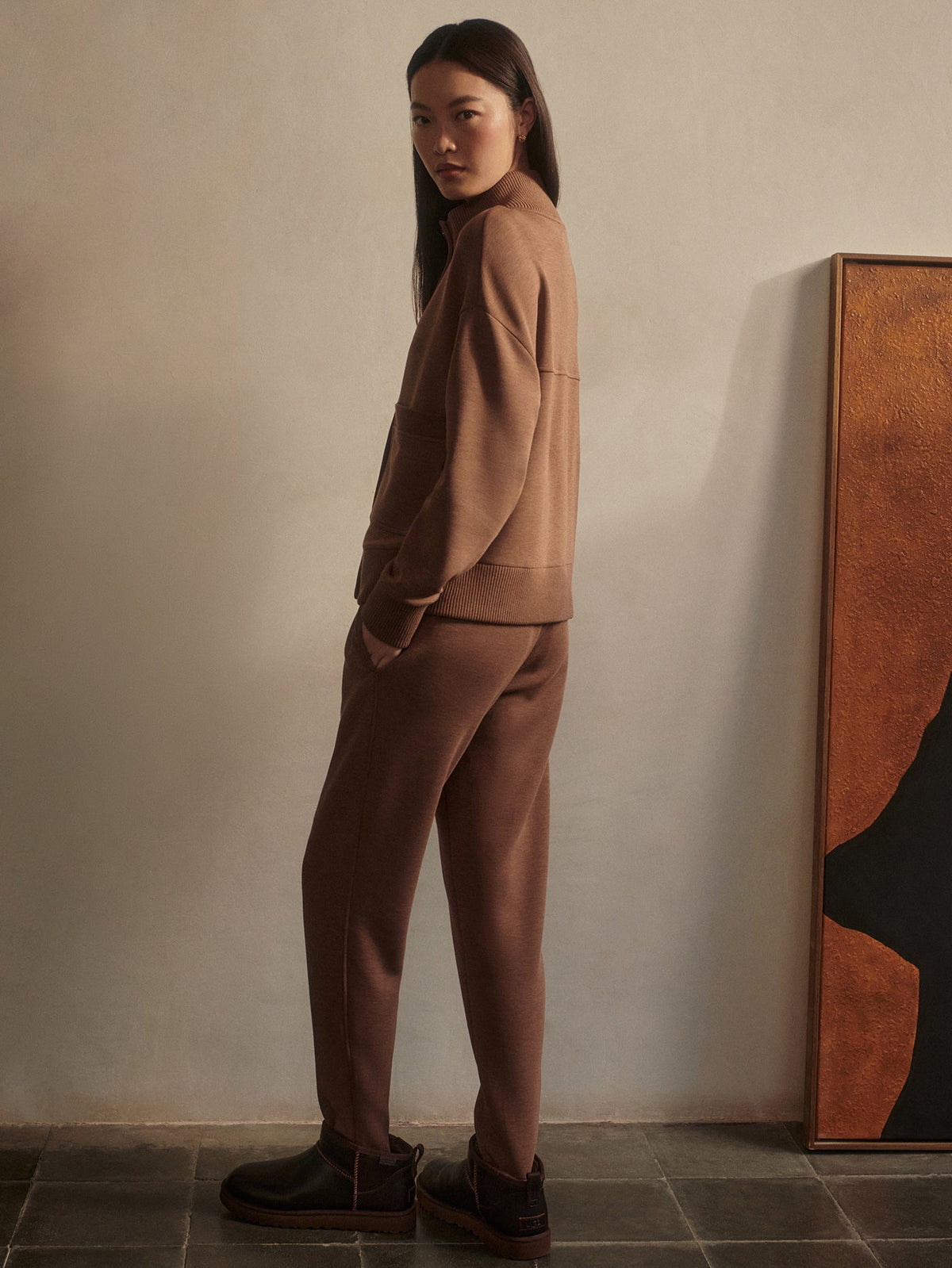 Sabrina Button Through Sweat | Varley Discount
