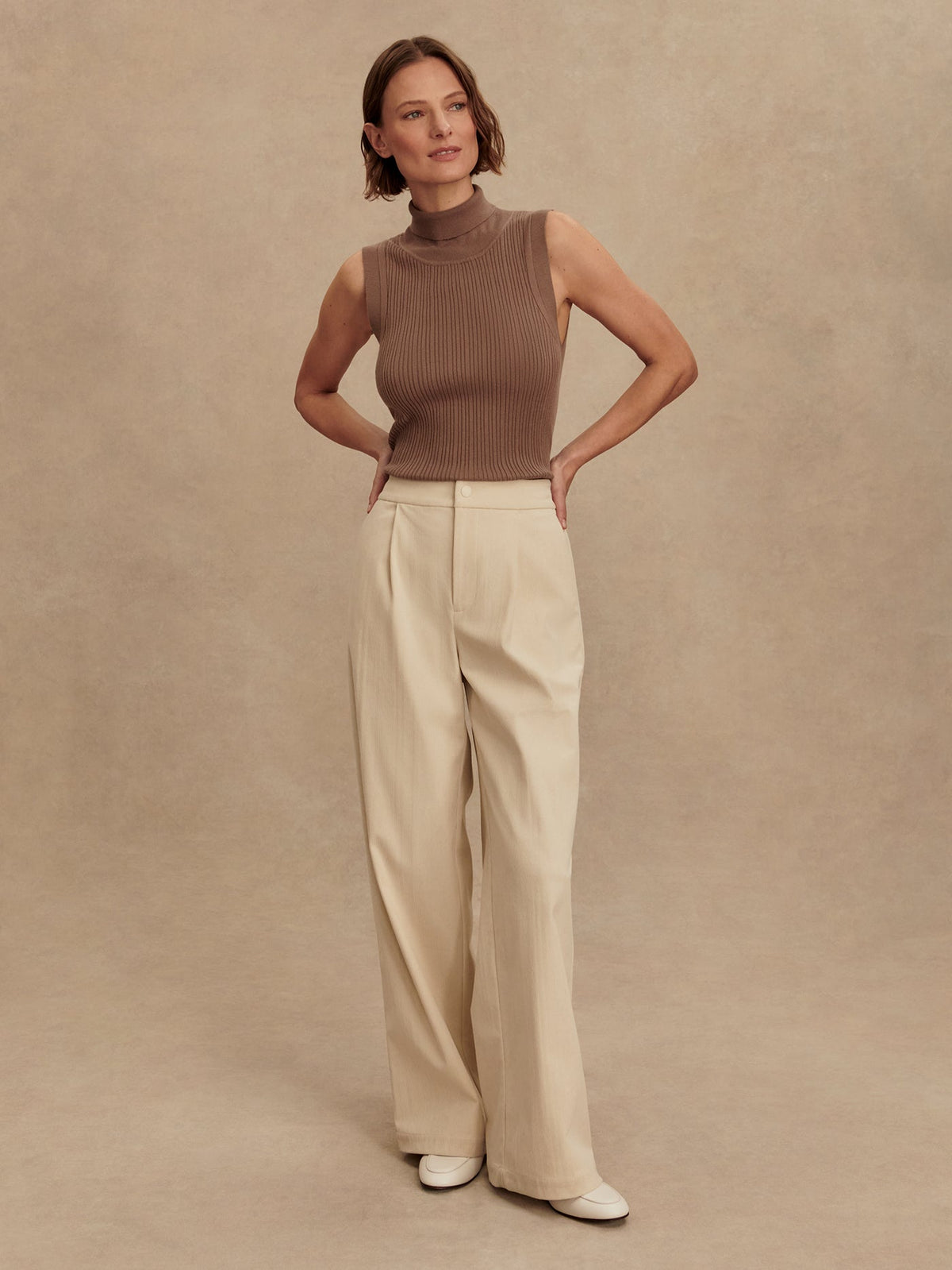 Anastasia Rib Knit Tank | Varley Classic