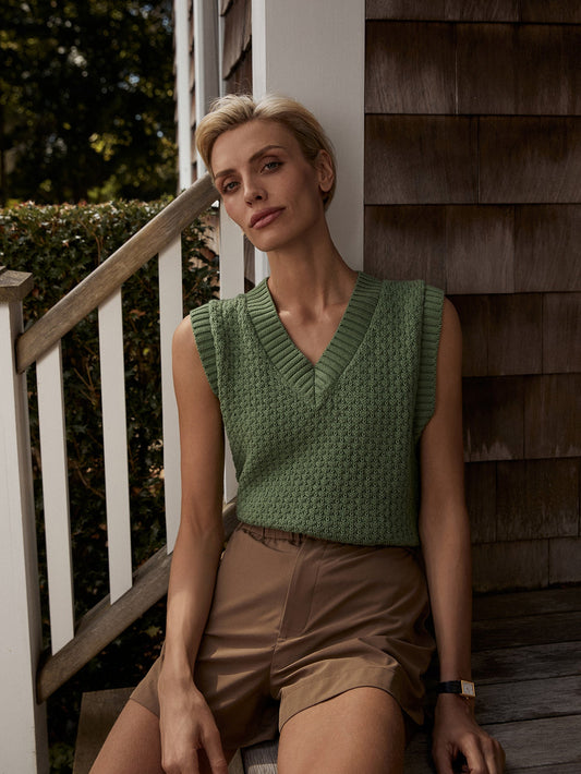 Antonella Knit Vest | Varley Best Seller