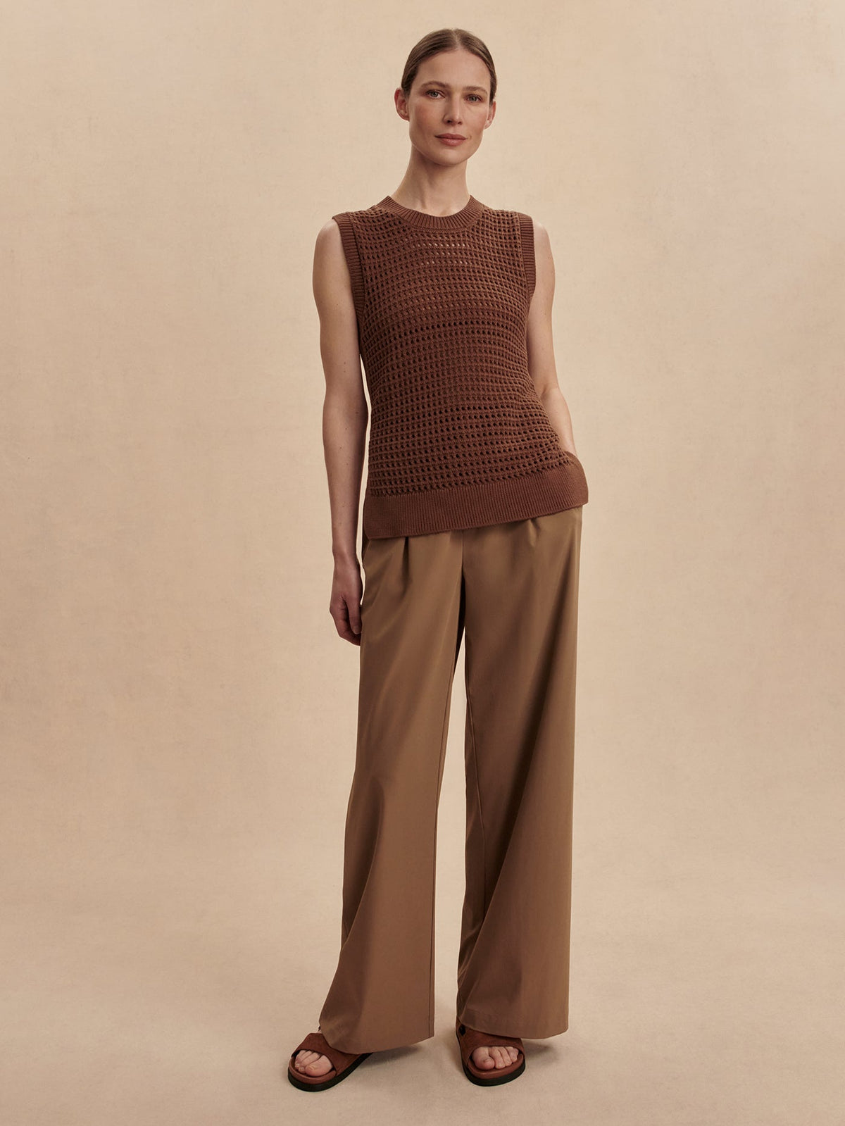 Darin Longline Knit Tank | VARLEY US | Varley Trusted