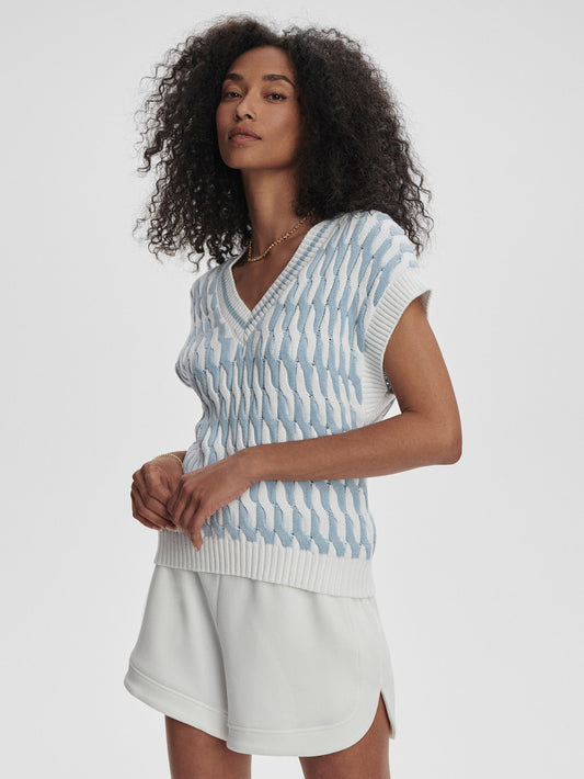 Alfie Cable Knit Vest | Varley Popular