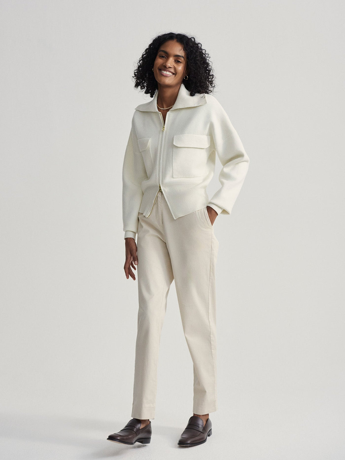 Felise Relaxed Knit Jacket | Varley Discount
