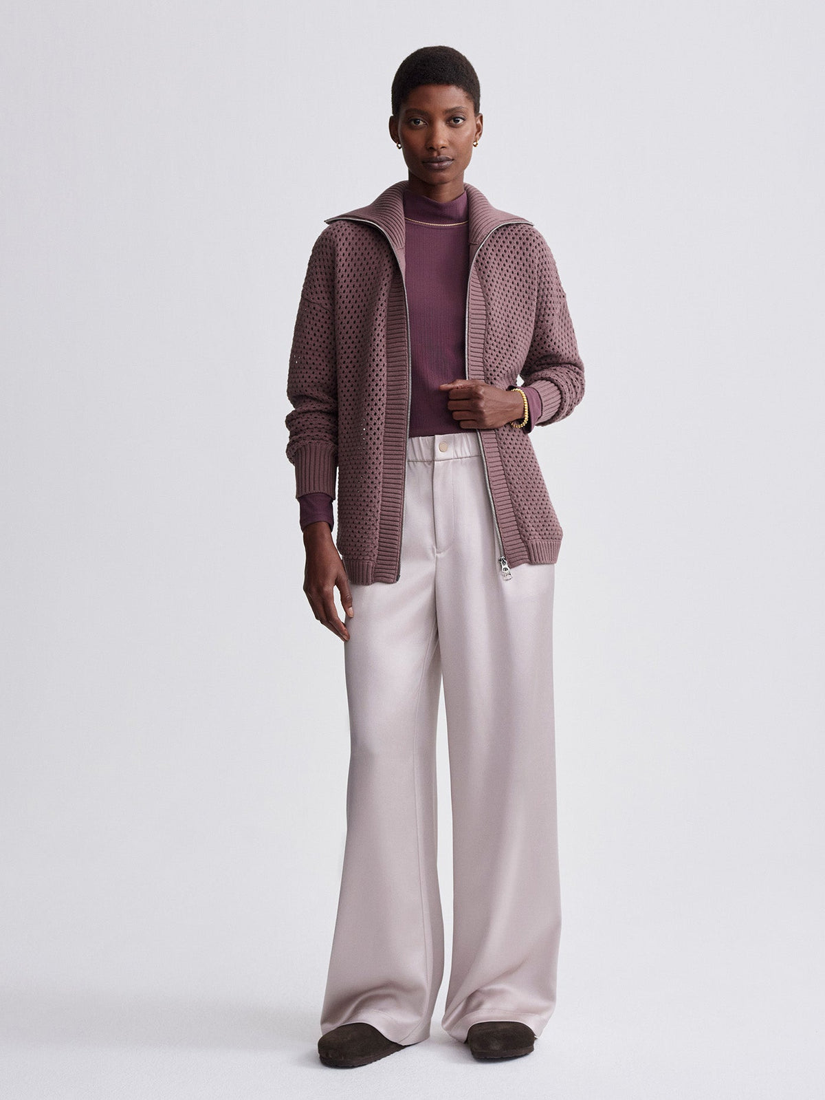 Finn Longline Knit Jacket | VARLEY US | Varley Value