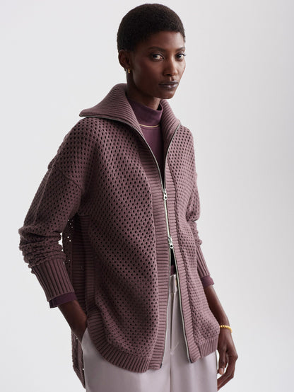 Finn Longline Knit Jacket | VARLEY US | Varley Value