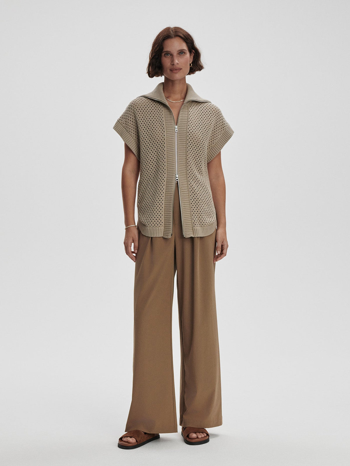 Gianna Zip Through Vest | Varley Classic