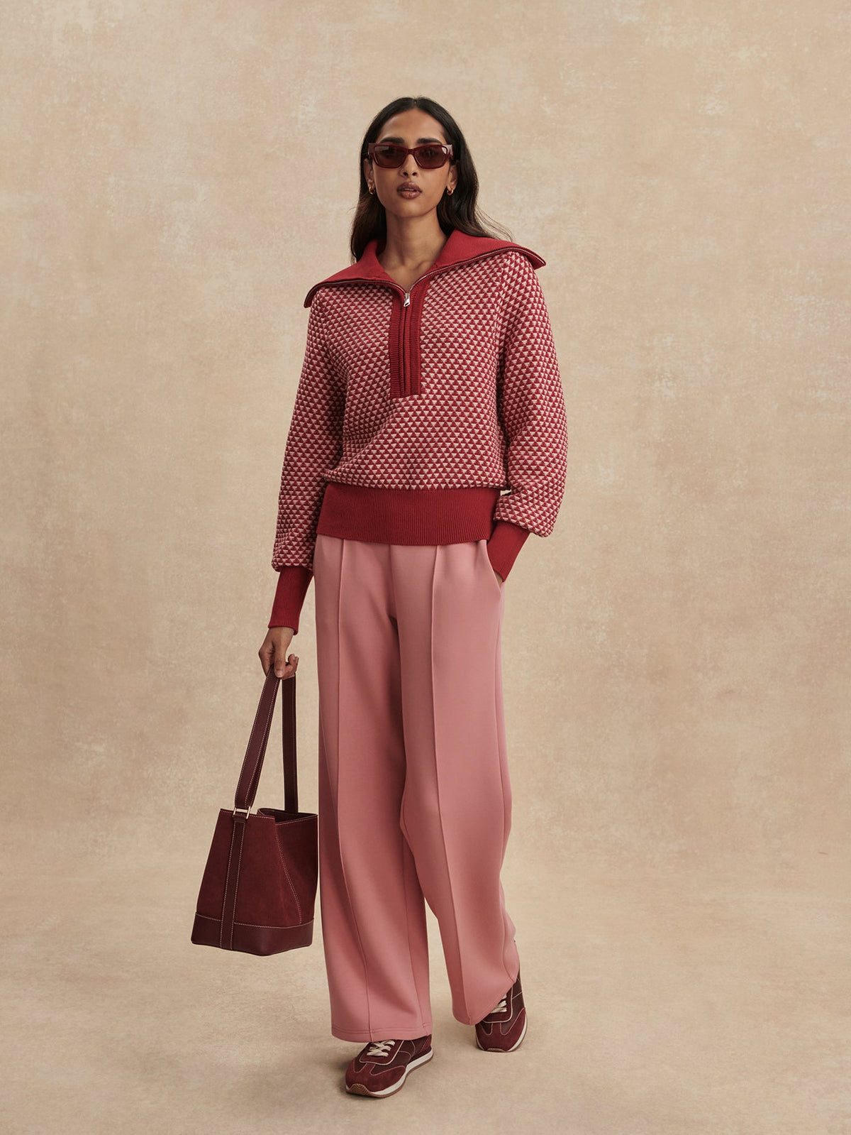 Lloyd Stitch Knit Sweater | Varley Recommended