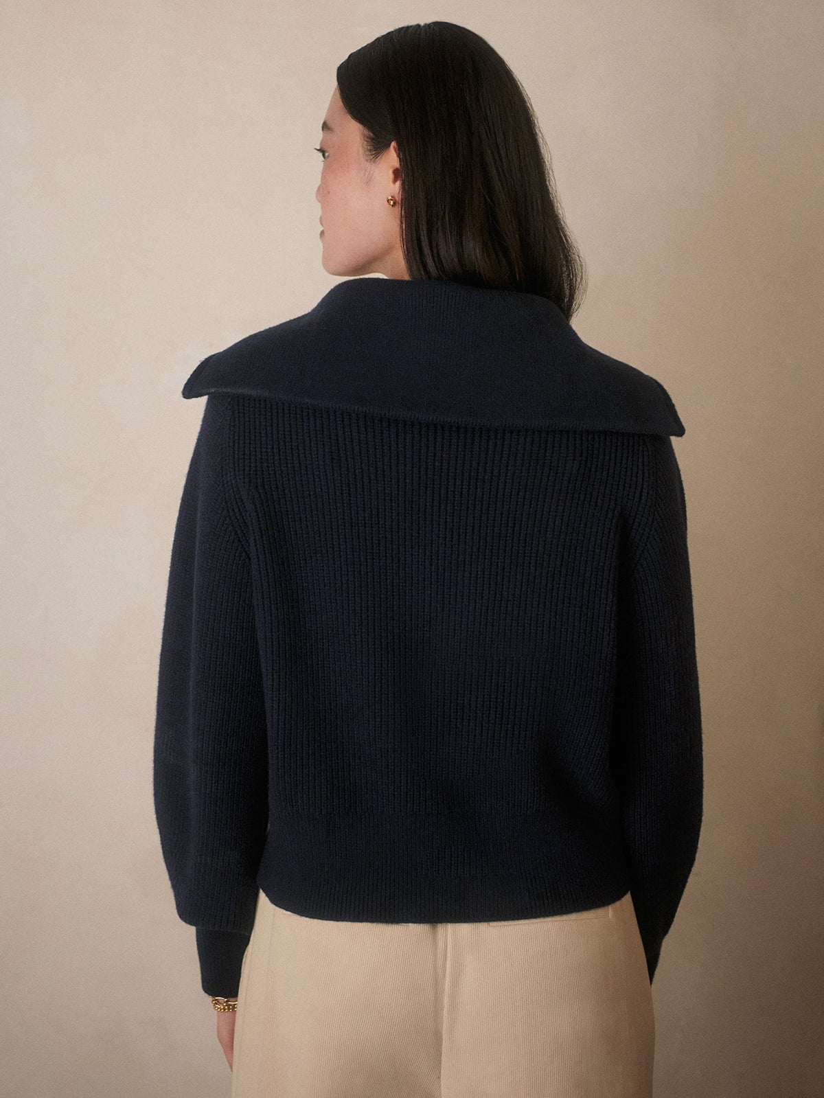 Maura Half Zip Rib Knit | Varley Deals